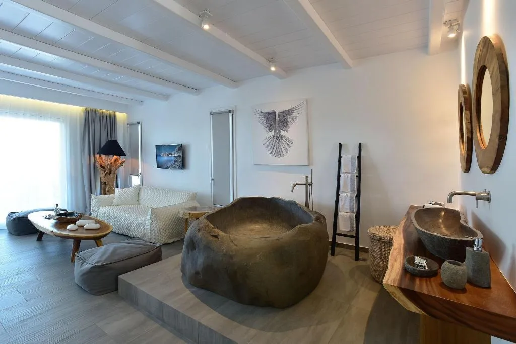 JUNIOR SUITE WITH DOUBLE BED Room, Hermes Mykonos Hotel, Mykonos