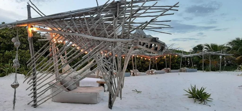 Terrace, Ikal Hotel Tulum, Cancun Area