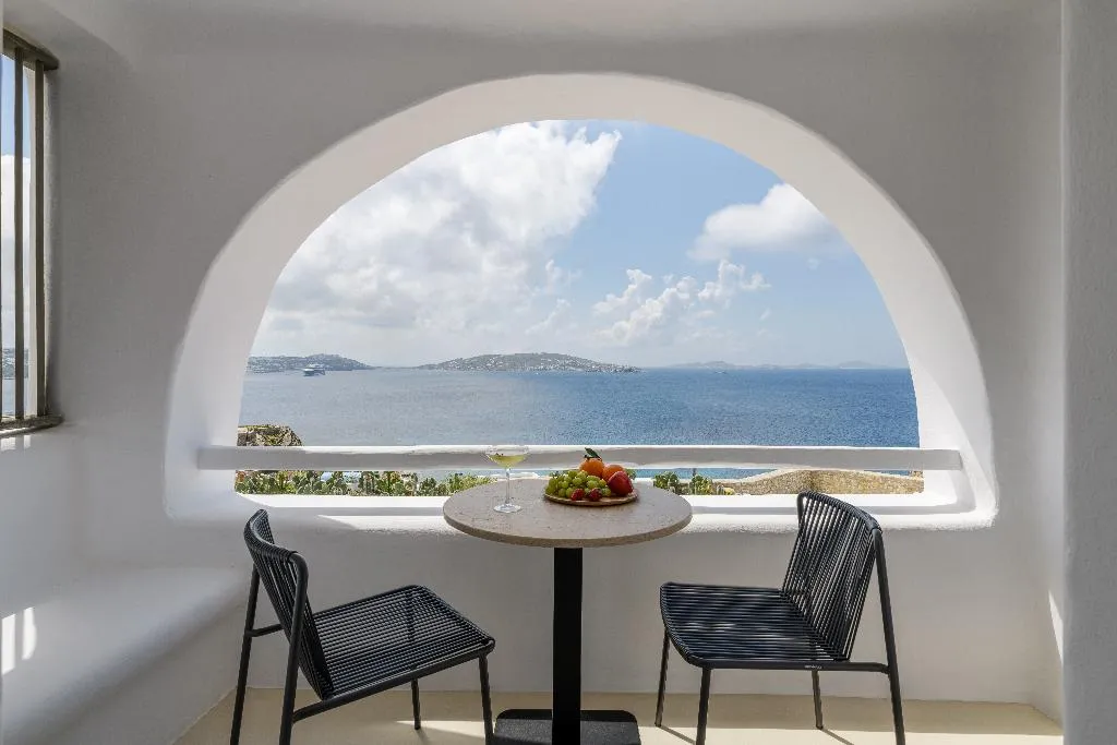 Double or Twin DELUXE SEA VIEW Room, Rocabella Mykonos Hotel, Mykonos