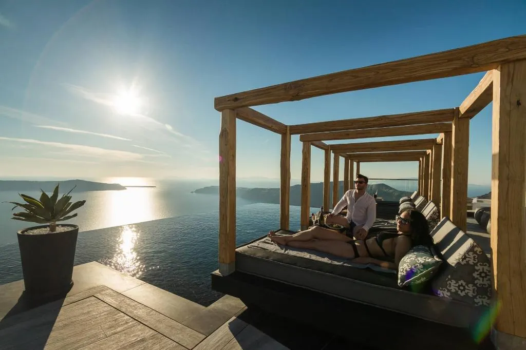 Terrace, Galaxy Suites & Villas, Santorini