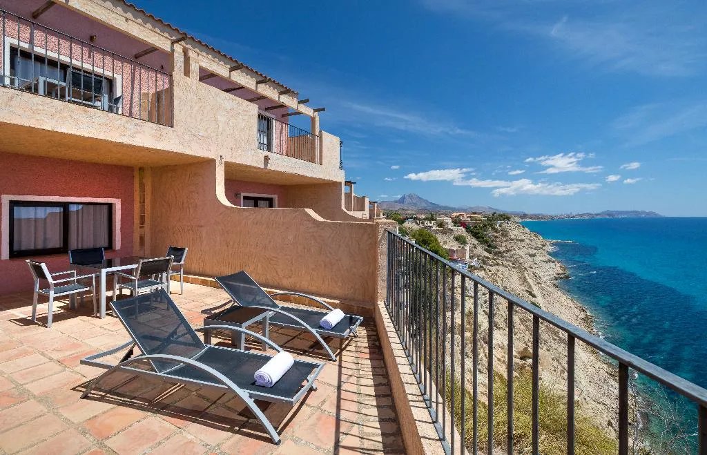 Terrace, Occidental Pueblo Acantilado, Costa Blanca