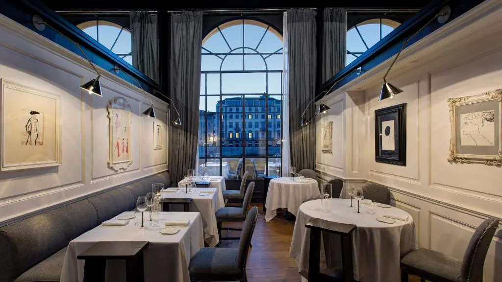 Restaurant, Hotel Lungarno, Florence