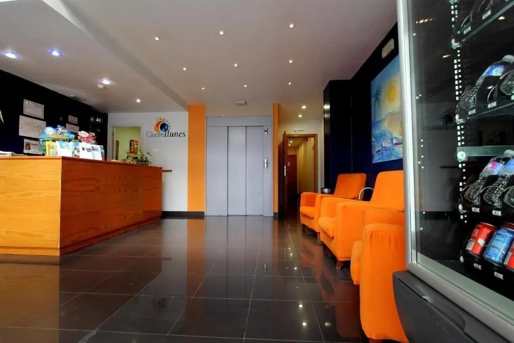 Lobby, Hostal Quatre Llunes, Costa Blanca