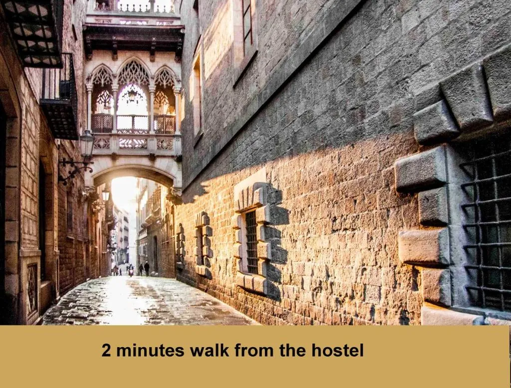 General view, Sun & Moon Hostel, Barcelona