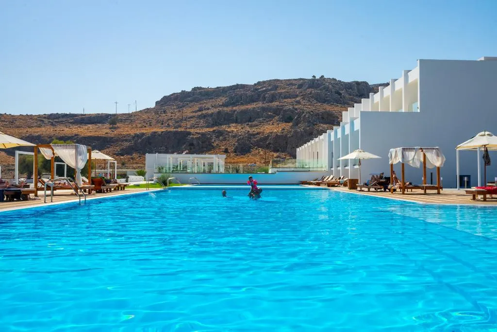 Pool, Kamari Beach Hotel, Rhodes, Rhodes