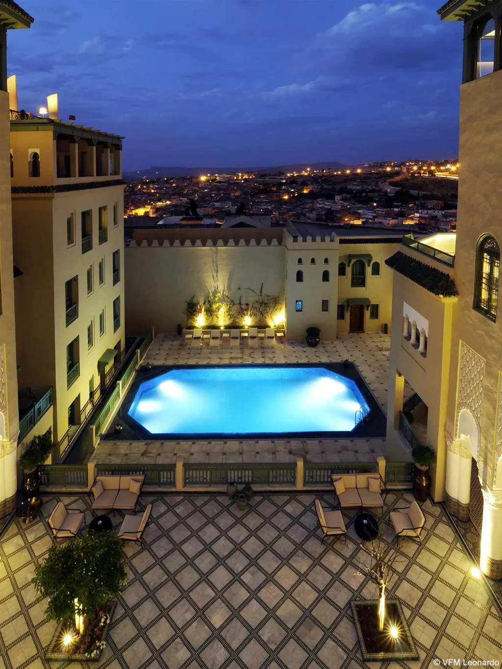 General view, Palais Faraj, Fez