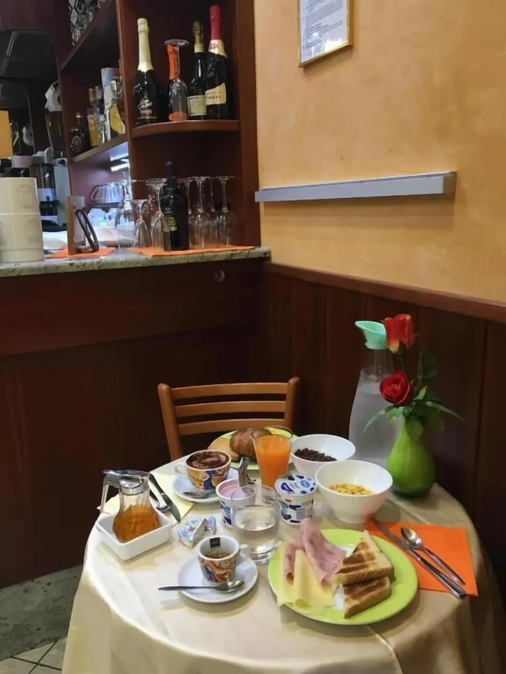 Restaurant, Hotel Dorè, Milan