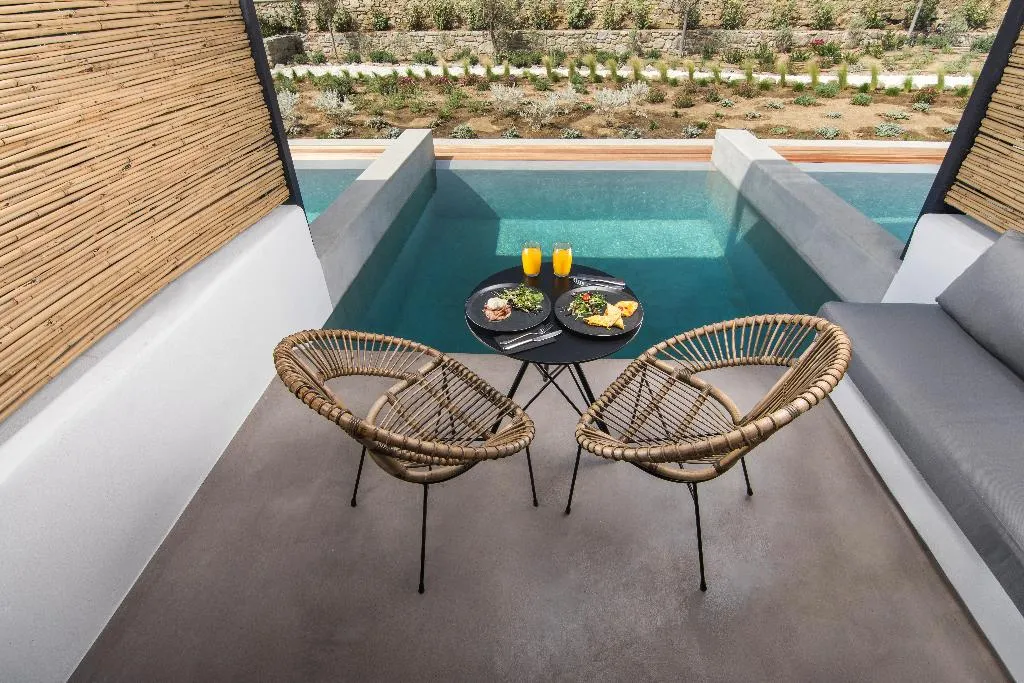 DOUBLE DELUXE WITH PRIVATE POOL Room, My Mykonos Boutique by Mr and Mrs White, Mykonos