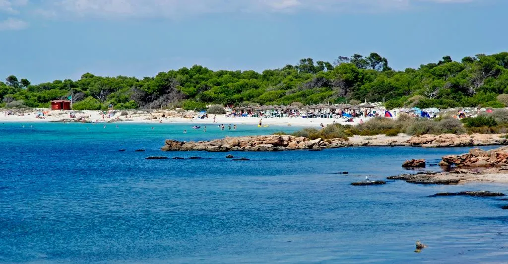 Beach, Aparthotel Isla de Cabrera, Majorca