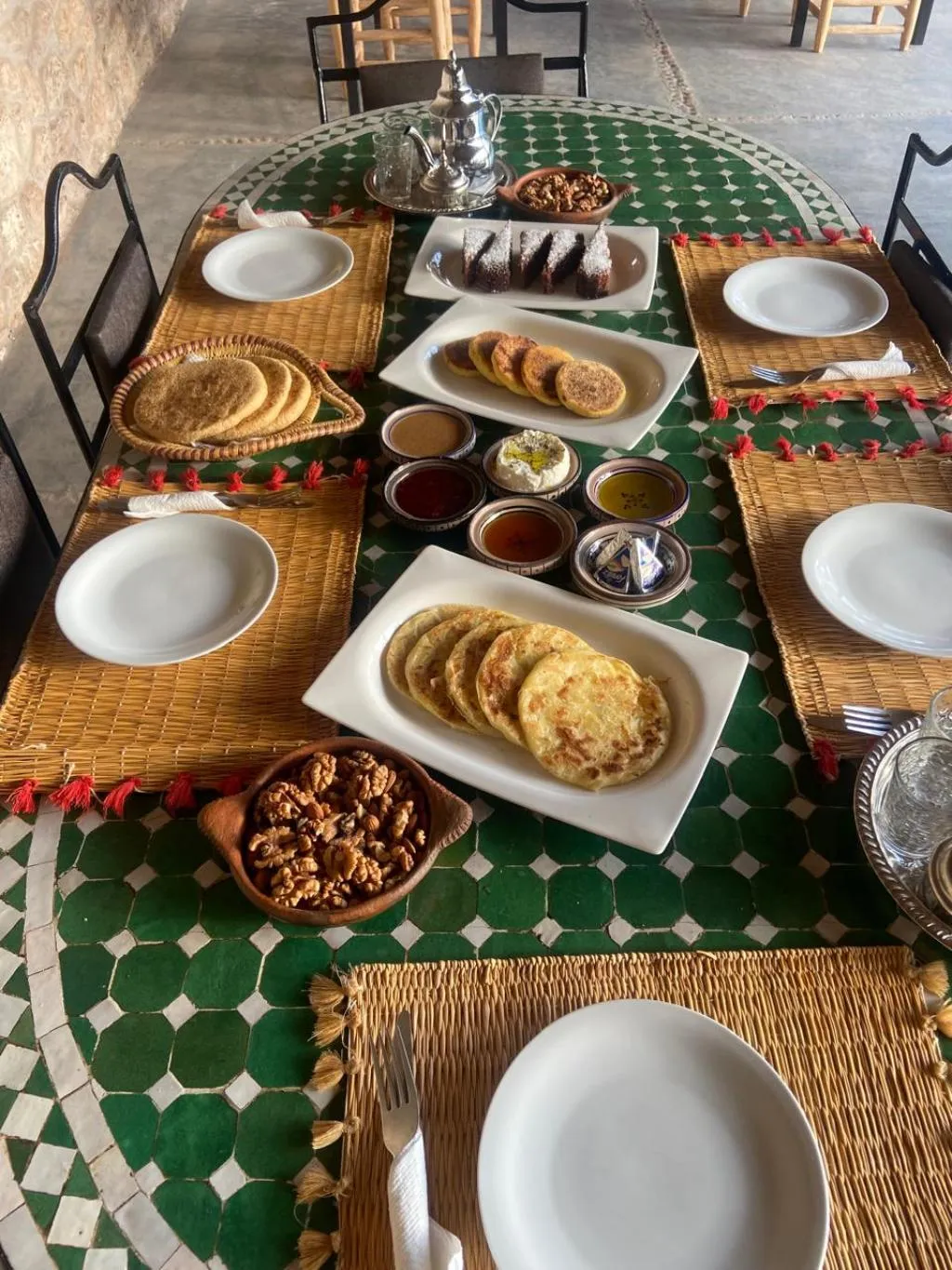 Restaurant, Dar Ayman hotel, Essaouira
