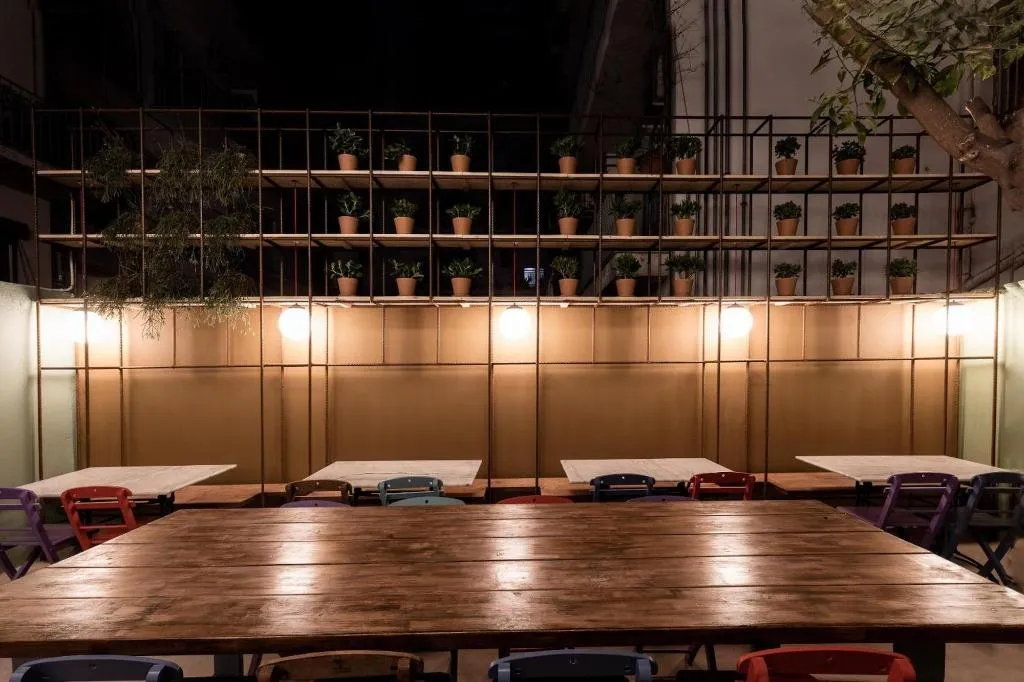 Restaurant, Nubian Hostel, Athens