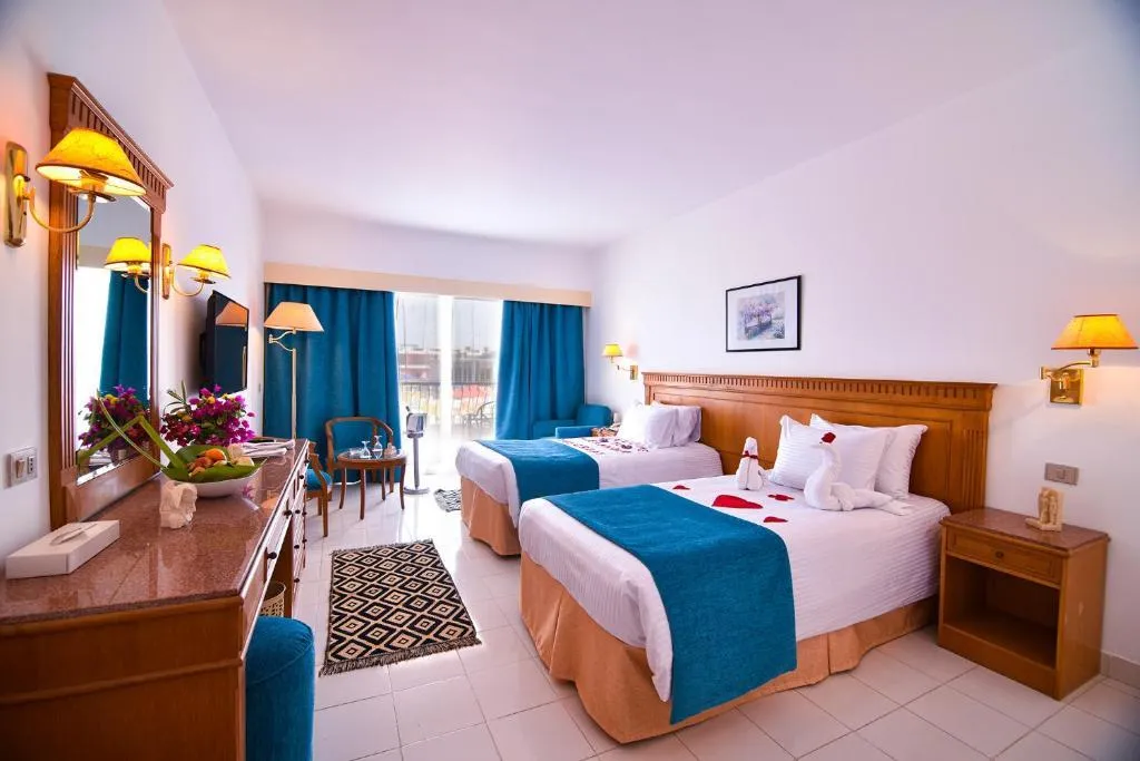 DOUBLE SEA VIEW Room, MG Alexander The Great Hotel Marsa Alam, Red Sea Riviera