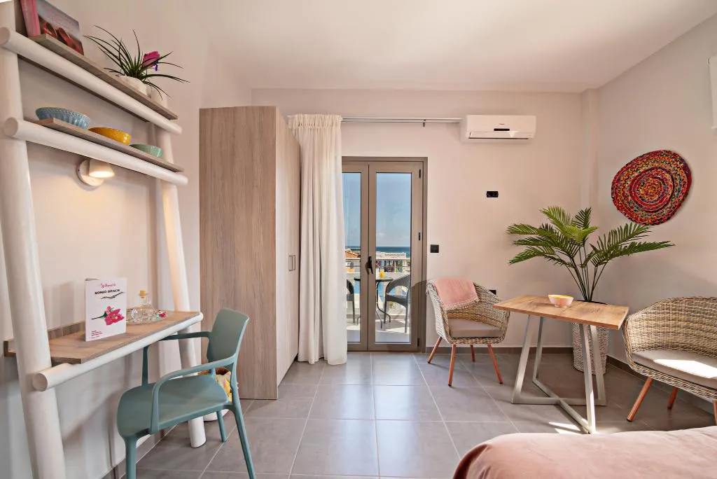 STUDIO SEA VIEW Room, Sonio Beach, Crete