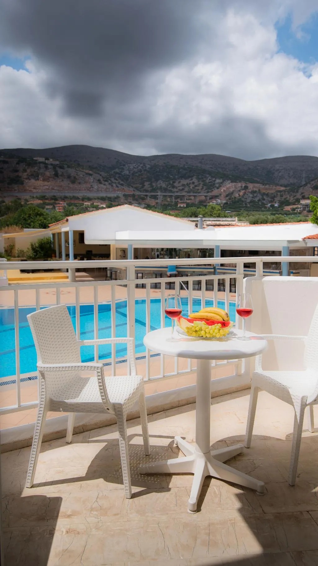 Terrace, Melissa Apartments Malia, Crete
