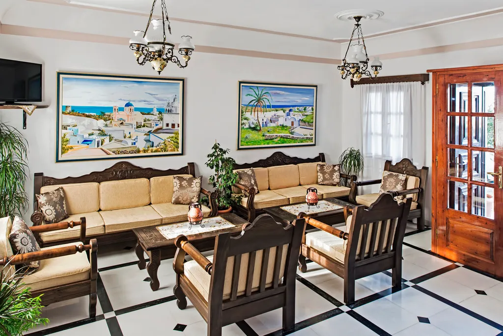 Lobby, Astir Thira Hotel, Santorini