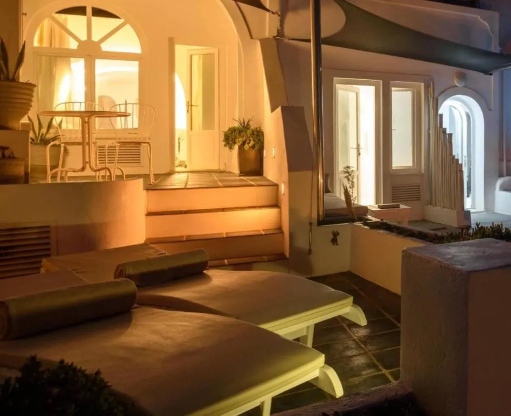 Terrace, Zenith Blue, Santorini