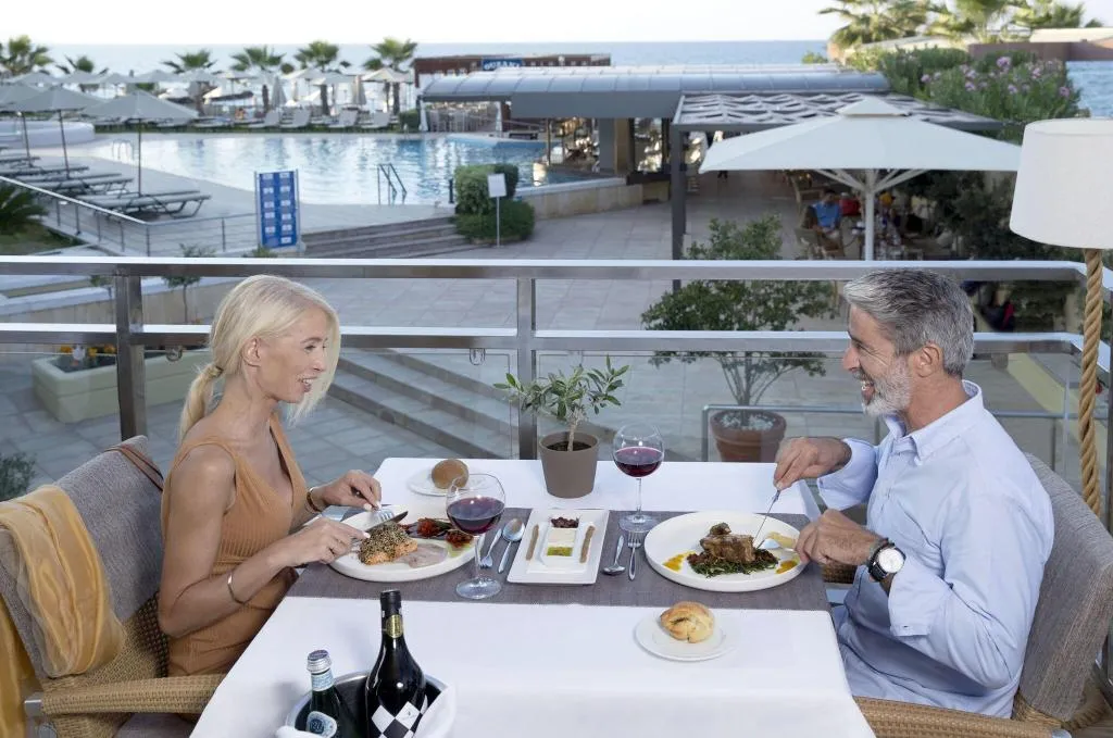 Restaurant, Thalassa Beach Resort, Crete