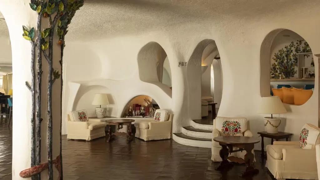 Lobby, Romazzino, A Belmond Hotel, Costa Smeralda, Olbia