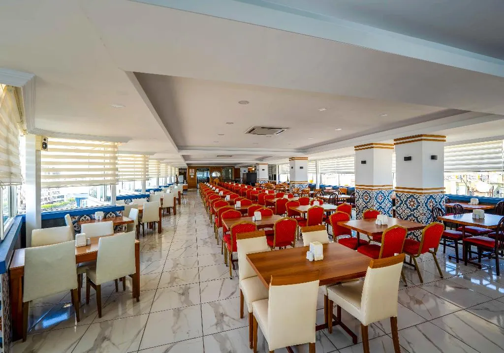Restaurant, Galaxy Beach Hotel, Antalya