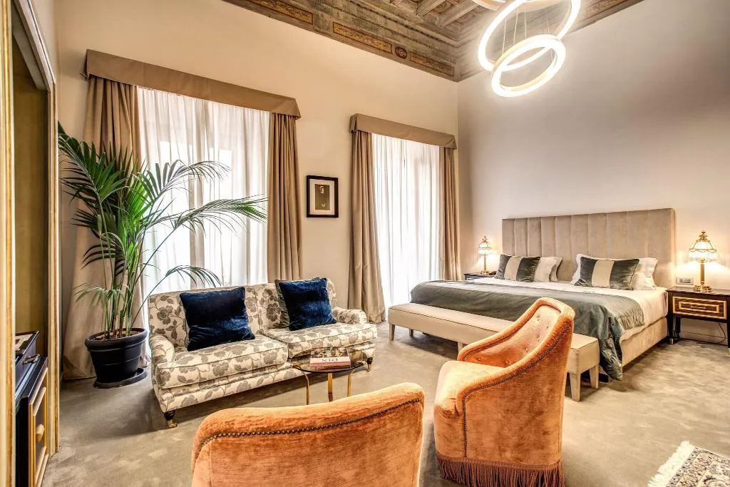 SUITE DELUXE KING BED Room, Martius Private Suites Hotel, Rome