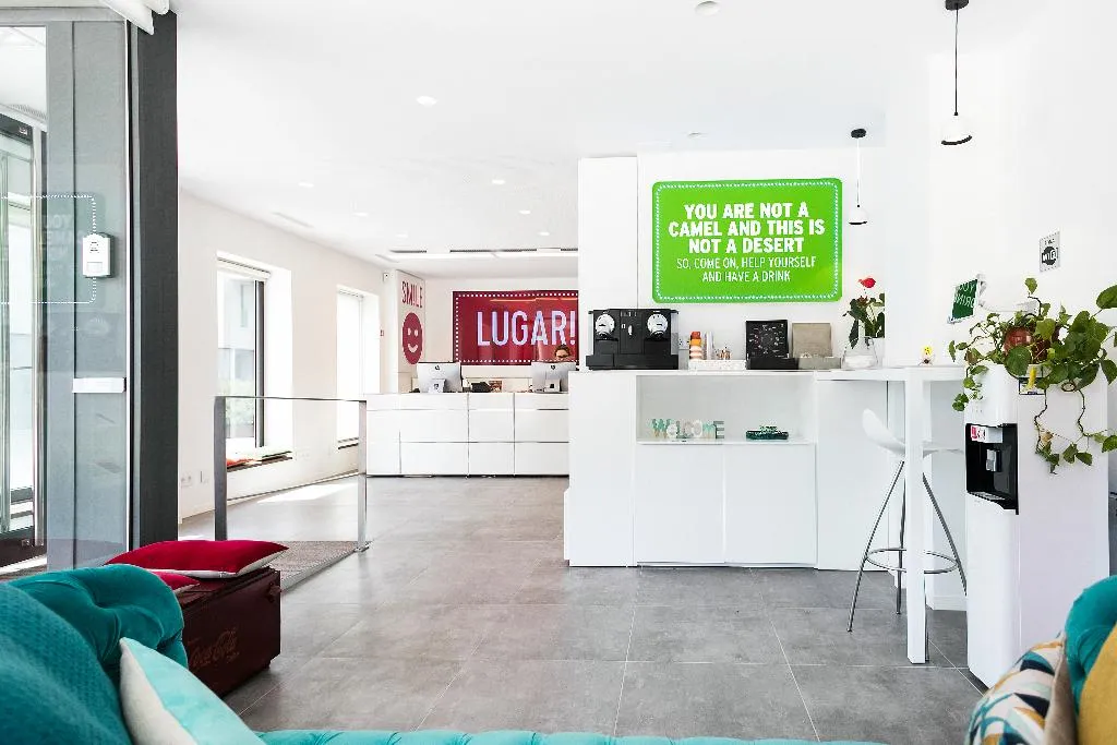 Lobby, Lugaris Beach Apartments, Barcelona