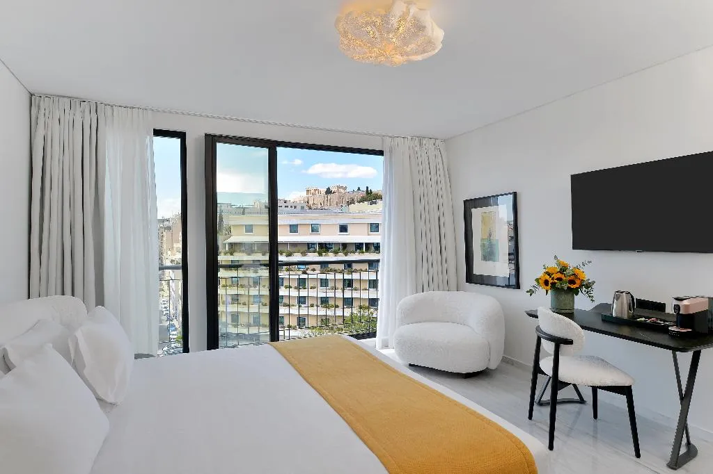 DOUBLE SINGLE USE WITH VIEWS Room, The Athenaeum, Athens