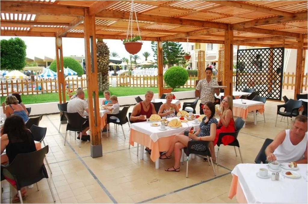 Terrace, Thapsus Beach Resort, Tunisia
