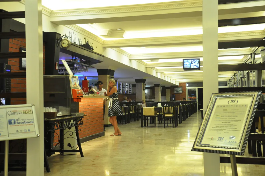 Restaurant, Camyuva Beach, Antalya