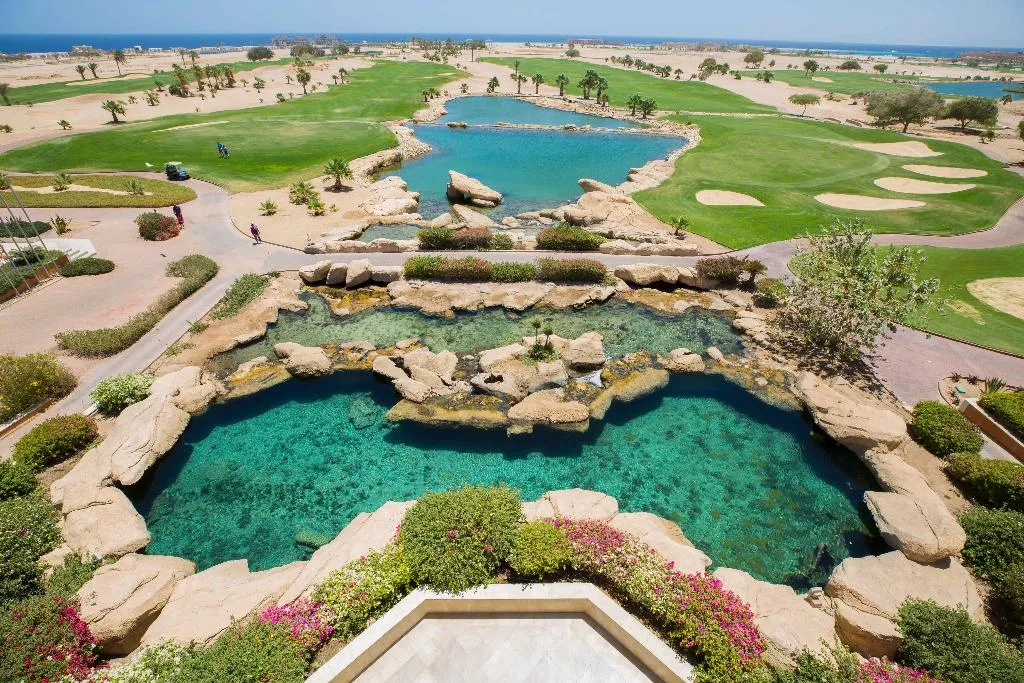 General view, The Cascades Golf Resort Spa and Thalasso, Red Sea Riviera