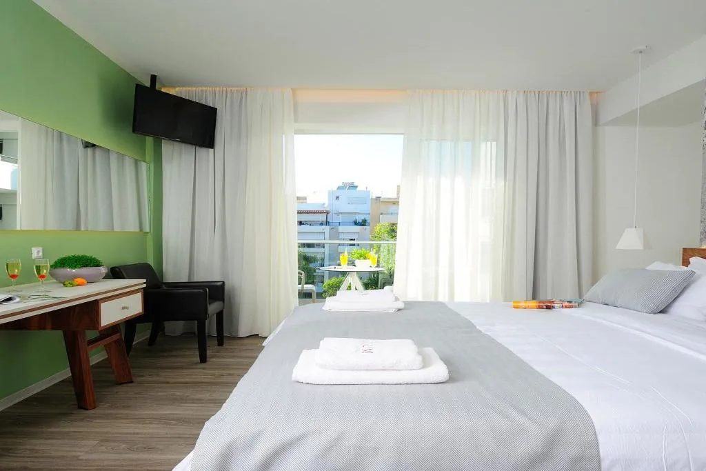 Double or Twin DELUXE LAND VIEW Room, Atrium Ambiance Hotel, Crete