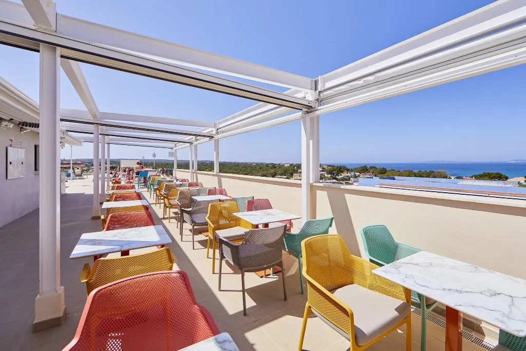 Bar, Mediterranean bay, Majorca