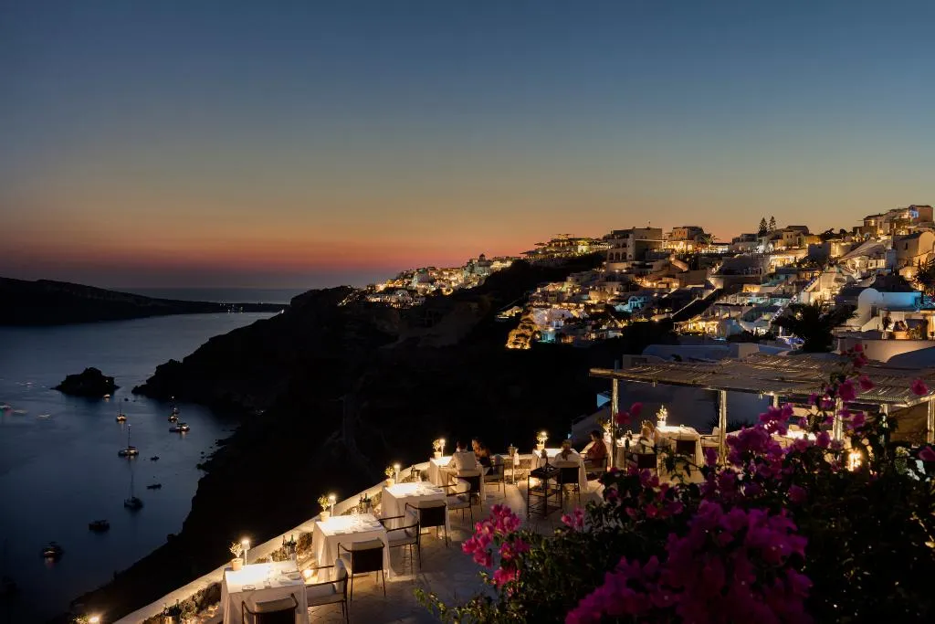 Restaurant, Canaves Oia Suites, Santorini