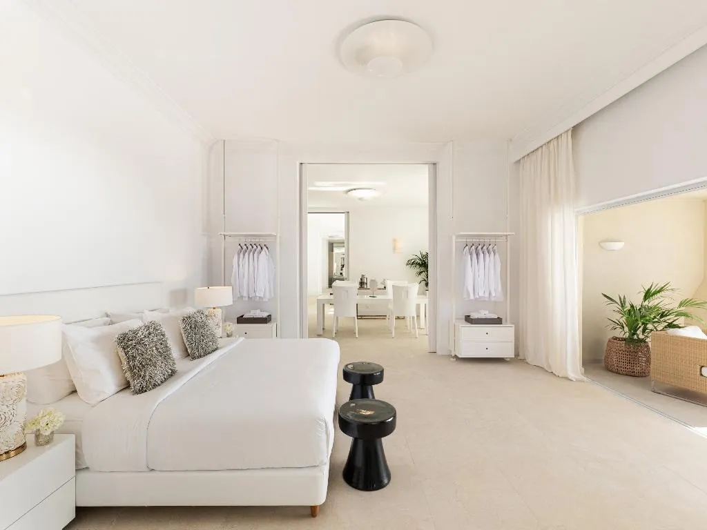VILLA CAPACITY 8 THREE BEDROOMS Room, Mandola Rosa, A Resort to Live, Athens