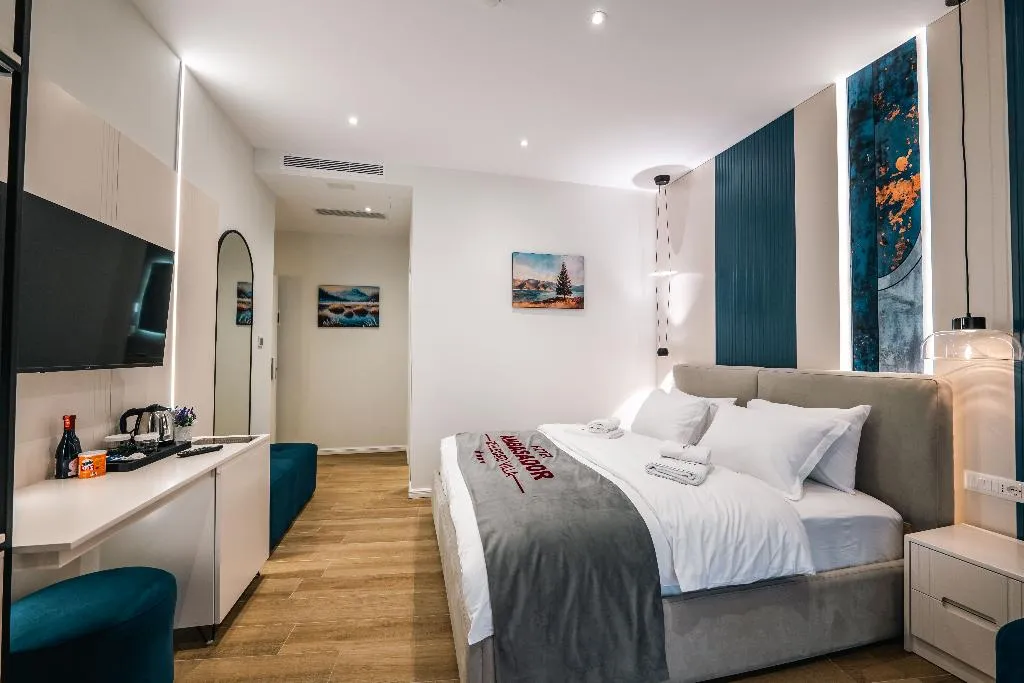 DOUBLE DELUXE WITH BALCONY Room, Ambasador Hotel, Durres