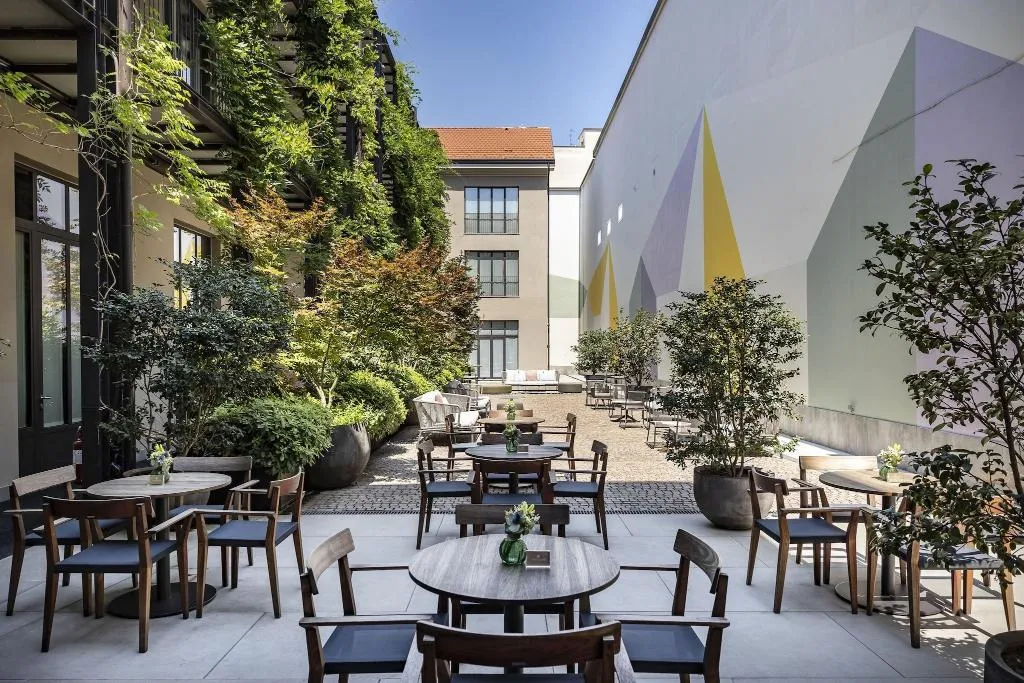 Terrace, Savona 18 Suites, Milan