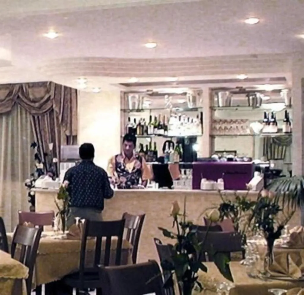 Restaurant, Hotel Alceste, Palermo