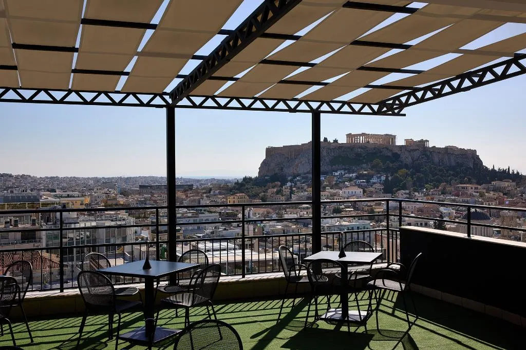 Terrace, Astor Hotel Athens, Athens