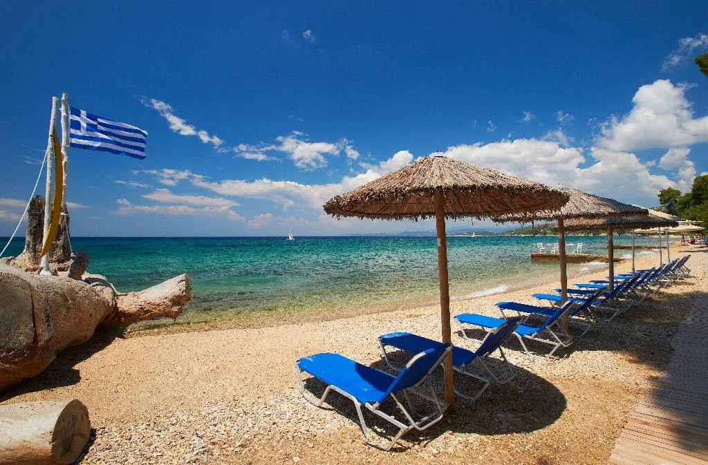 Beach, Acrotel Athena Residence, Halkidiki