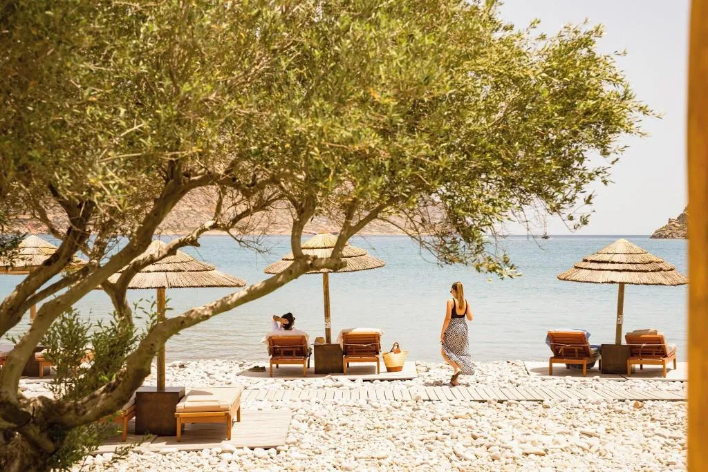 Beach, Phaea Blue, a member of SLH, Crete