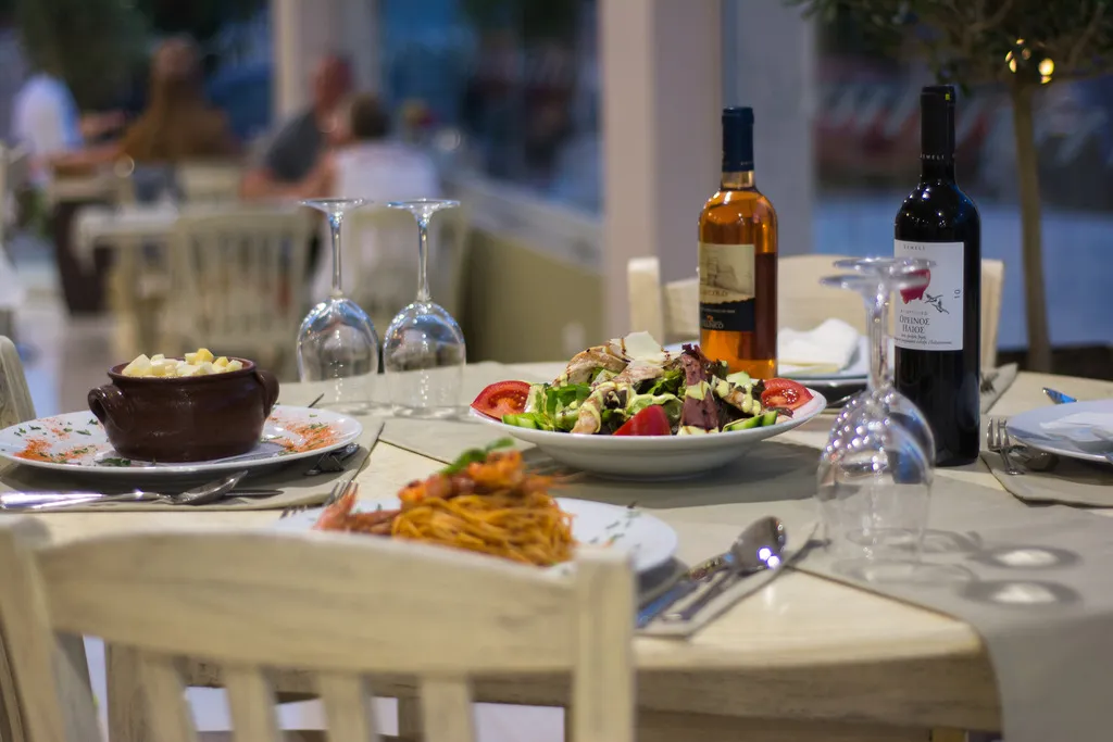 Restaurant, Plaza Pallas, Zante