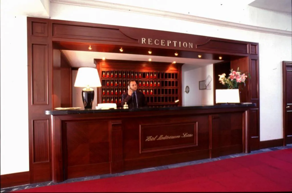 Lobby, Hotel Mediterraneo, Rome