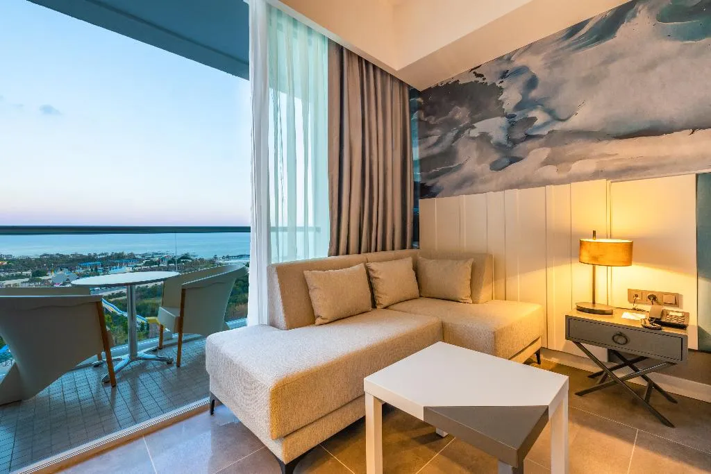 DOUBLE SEA VIEW Room, Crystal Centro Pearl Collection, Antalya