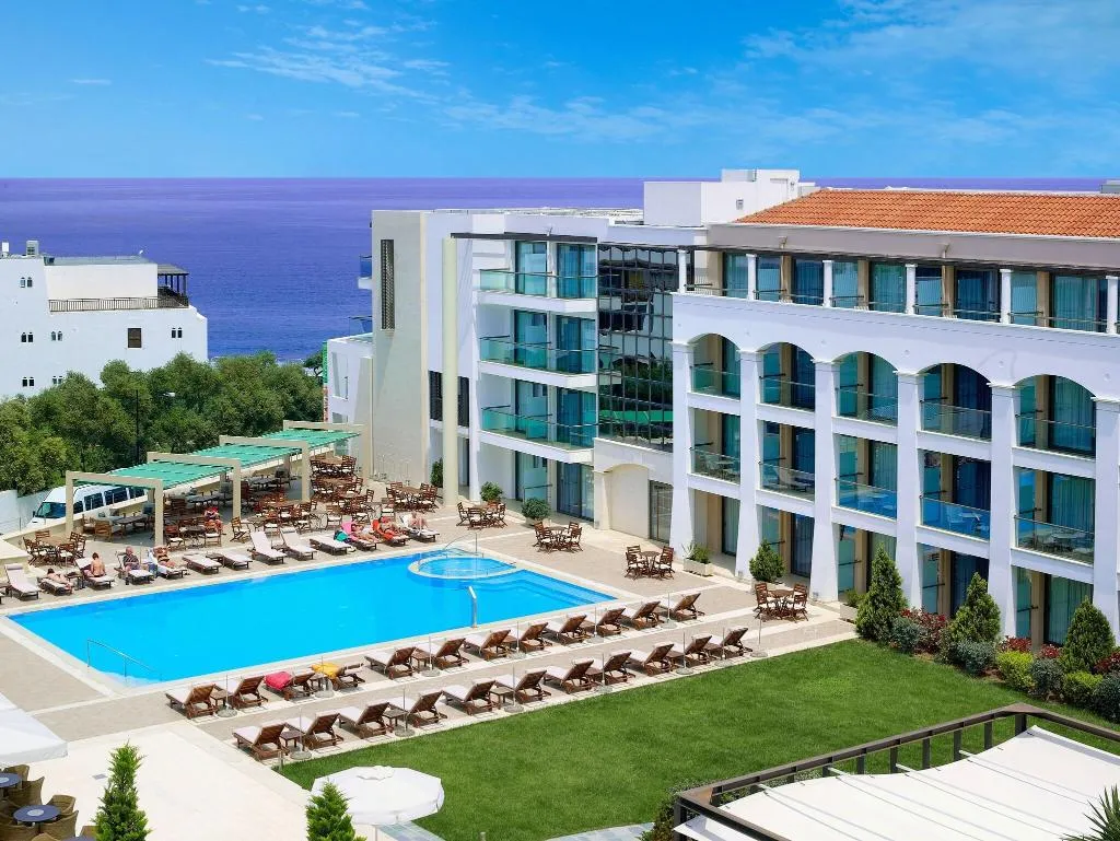 Terrace, Albatros, Crete