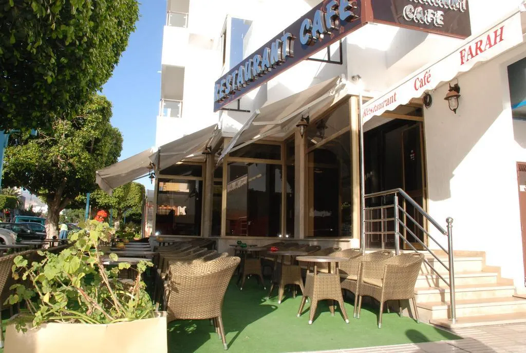 Terrace, New Farah Hotel, Agadir