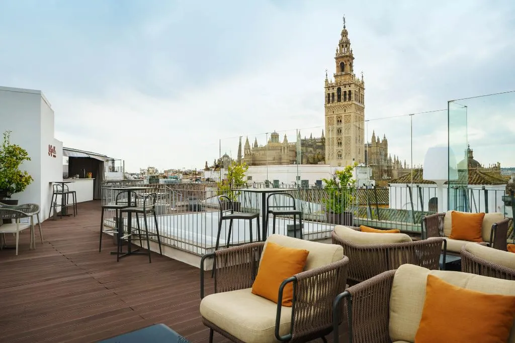 Terrace, Eurostars Sevilla Boutique, Seville