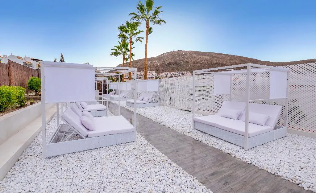 Terrace, Checkin Bungalows Atlantida, Tenerife