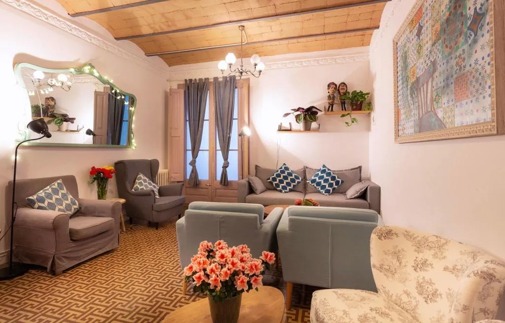 Lobby, Primavera Hostel, Barcelona