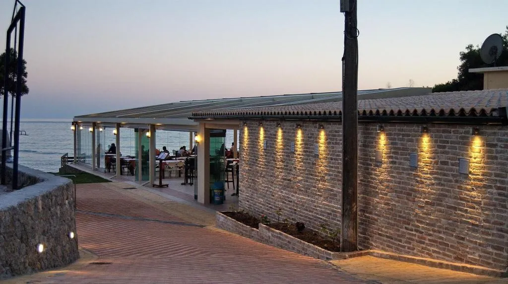 Restaurant, Glyfada Beach, Corfu