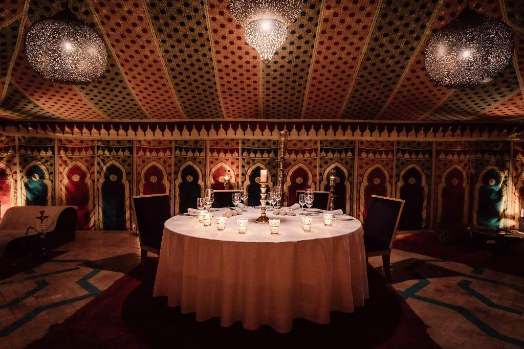 Restaurant, Amanjena, Marrakech