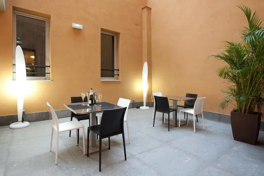Terrace, Dalia Ramblas hotel, Barcelona